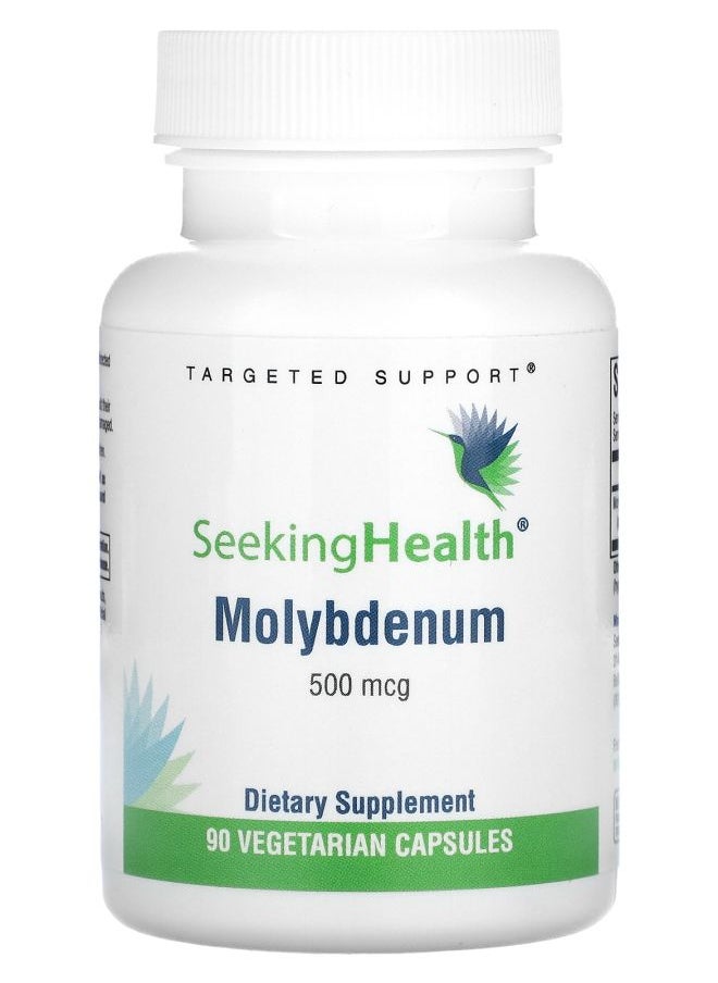 Seeking Health - Molybdenum 500 mcg 90 Vegetarian Capsules - Image 1