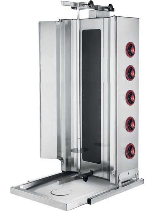 CSA Inox Karacasan Industrial Electric 5 Radiant Doner Kebab Machine 