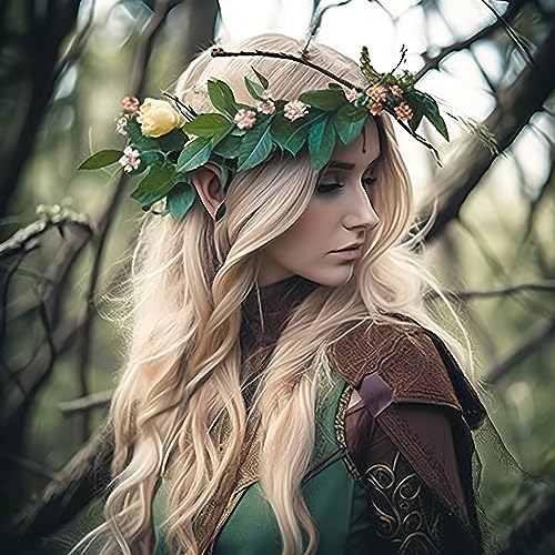 Tavery 6 Pairs Elf Ears - Cosplay Fairy Pixie Fairy Ears Soft Pointed Ear Tips Anime Party Dress Up Costume Makeup Masquerade Accessories Halloween Elven Vampire (6 Pairs) - Image 2