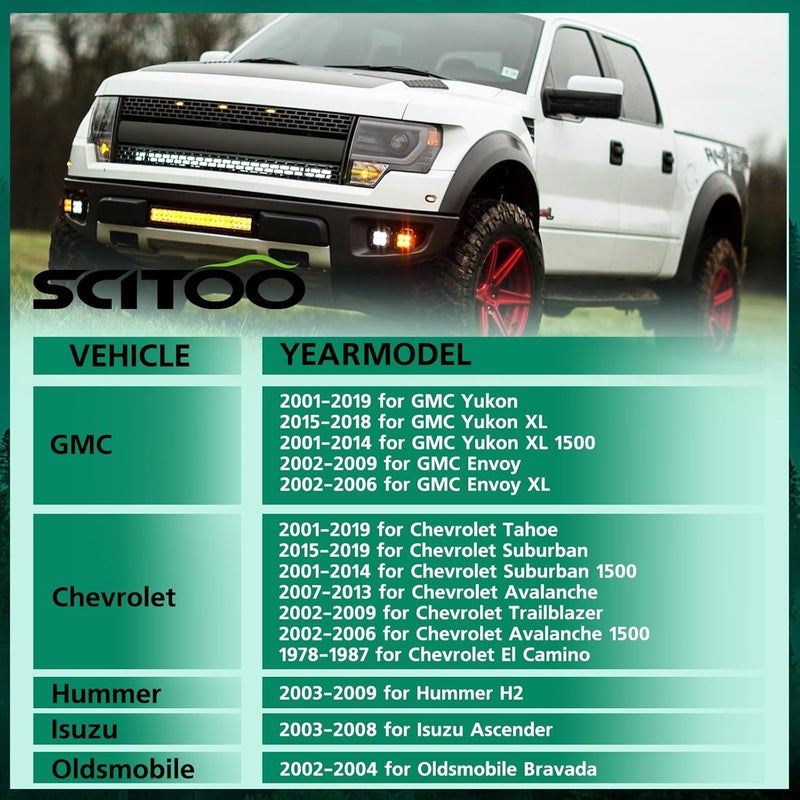 SCITOO 1.5" Rear Leveling Lift Kit for Chevrolet, GMC, Hummer, Isuzu, and Oldsmobile - Image 2