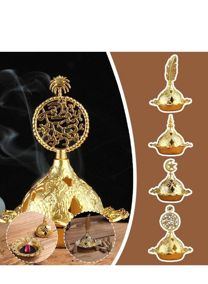 KASTWAVE مسلم عيد مبارك نجمة قمر مصغر محمول ذهبية معطرات برج زينة رمضان لتزيين المنزل زينة حفلات رمضان - Image 5