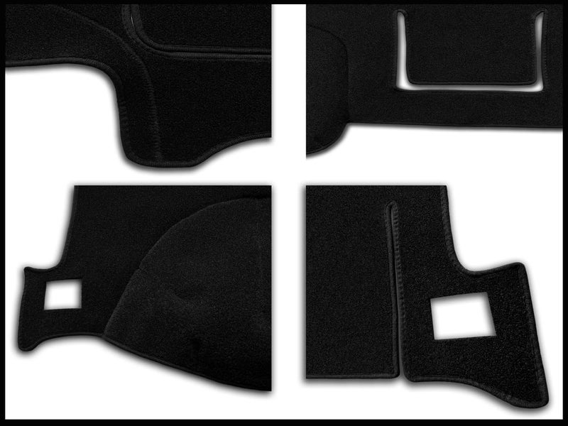 Fcovergurus Dash Cover Mat Custom Fit for Toyota Tacoma 2005-2015, Dashboard Cover Pad Carpet Protector (Black) F97 - Image 1