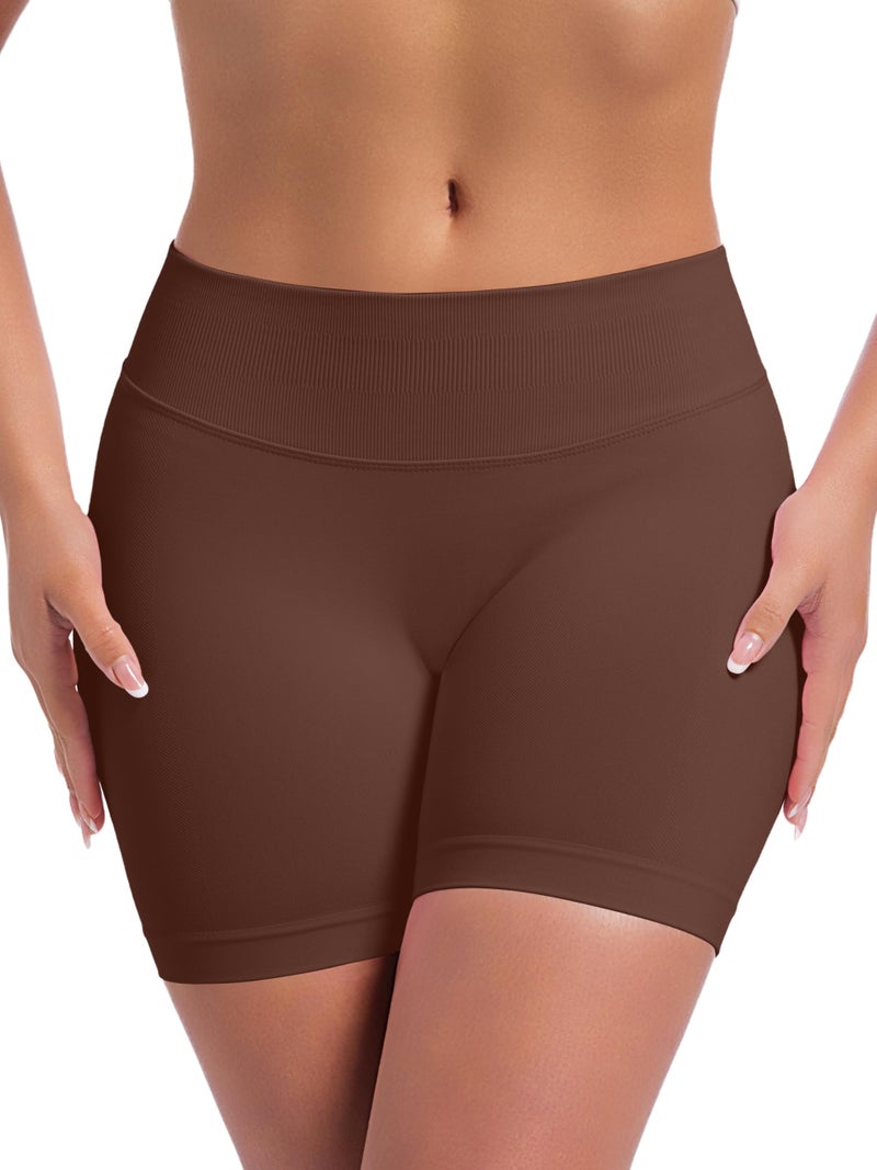 OVESPORT 3 Pack Seamless Women Workout Shorts Scrunch Butt Lifting Gym Booty Biker Shorts - Image 3