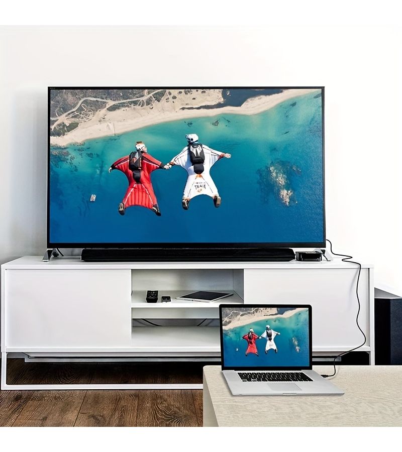 أسود 70 87 بوصة كابل محول Displayport إلى VGA لأجهزة الكمبيوتر المكتبية وأجهزة الكمبيوتر المحمولة وأجهزة العرض وأجهزة التلفزيون وأجهزة العرض - Image 4