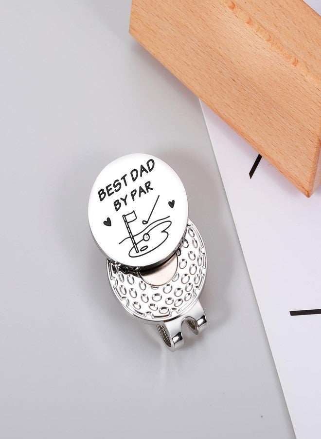Perleddom Dad Golf Gifts for Fathers Day Golf Ball Marker Hat Clip Golfs Gift for Men for Men Gender Reveal Dad Golf for Men Golfer from Daughter Birthday Retirement Golf Accessories for Golf Lover - Image 5