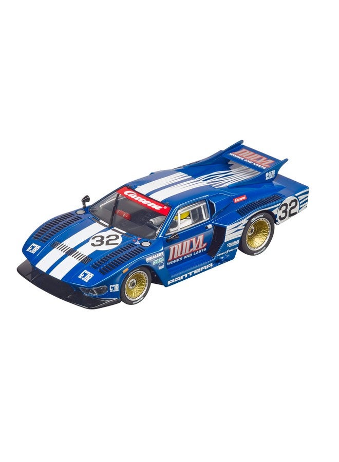 Carrera 27671 De Tomaso Pantera No.32 1:32 Scale Analog Slot Car Racing Vehicle Evolution Slot Car Race Tracks
