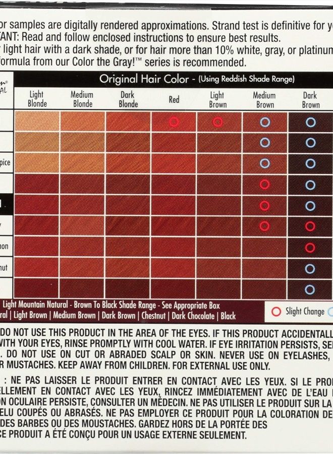 Light Mountain Henna Hair Color & Conditioner, Bright Red - Organic Henna Leaf Powder, Pure Botanical Semi-Permanent Hair Color with Conditioning Benefits, 4 Oz - Image 3