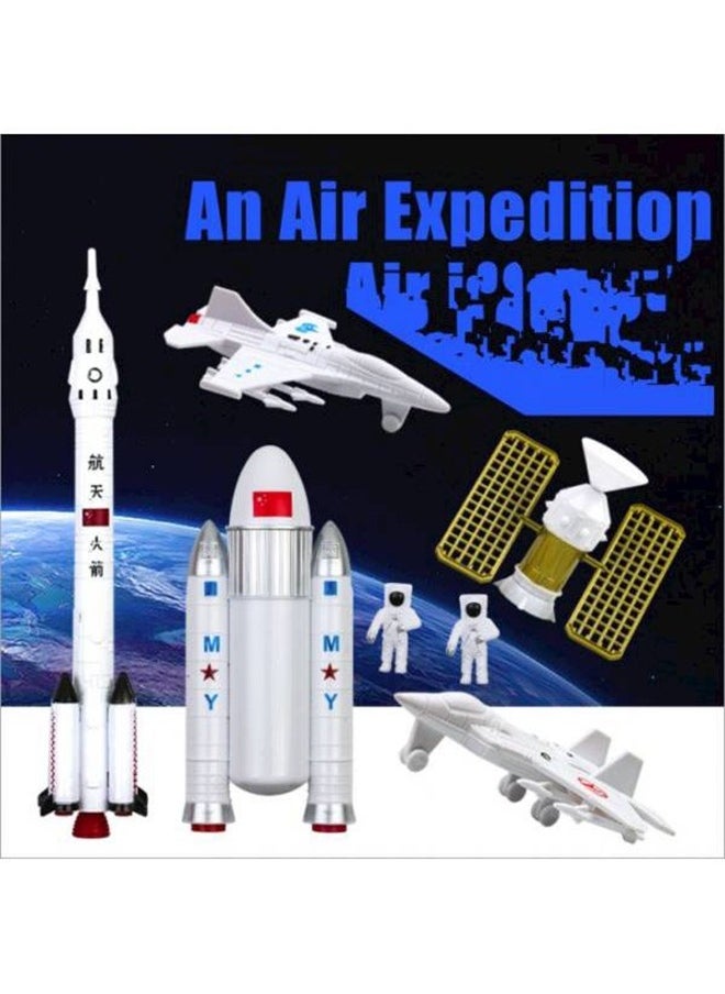 Space Exploration Rocket Satellite Set  - Image 2