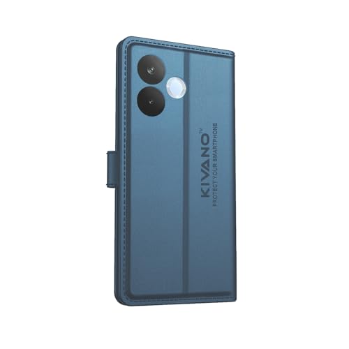 KIVANO® Compatible with Oppo A5 Pro 5G Flip Cover | Leather Finish | Inside Pockets & Inbuilt Stand | Shockproof Wallet Style Magnetic Closure Back Cover Case - Image 2
