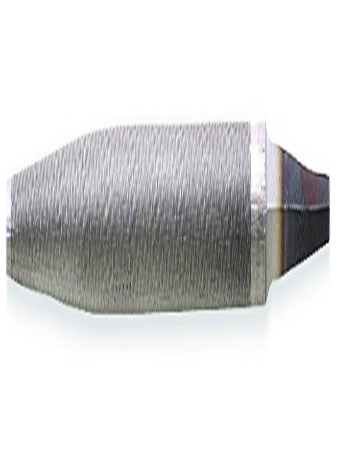 Hand File, American, Round, Smooth, 8 In. L