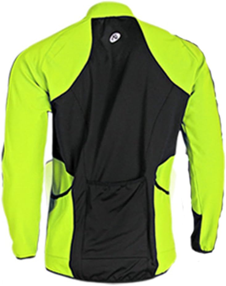 sponeed Men's Windproof Jackets Cycling Fleece Coat Shirts Winter Thermal Snowing Running Tops Bike Overcoats - Image 3