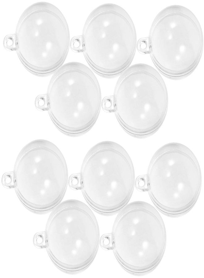 ORFOFE 10Pcs Transparent Fillable Aquarium Floating Balls Clear Decorative Ornaments for Fish Tanks Home Decor Parties and Crafts for Unique Aquatic Displays - Image 1