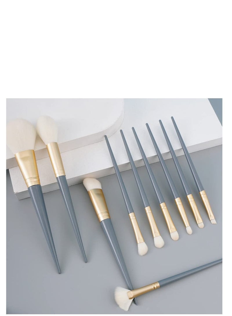KASTWAVE 10 Pack  Makeup Brushes, Professional Premium Synthetic Makeup Brushes, Foundation Eye Shadow Blush Concealer Brush, Suitable for Anniversary, or Birthday - Image 4
