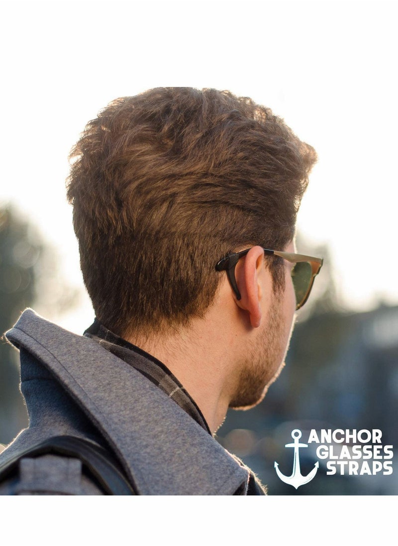 3 Pairs of Silicone Eyewear Ear Hooks and Nose Pads for Sunglasses and Glasses Comfortable and Secure Eyeglass Holders