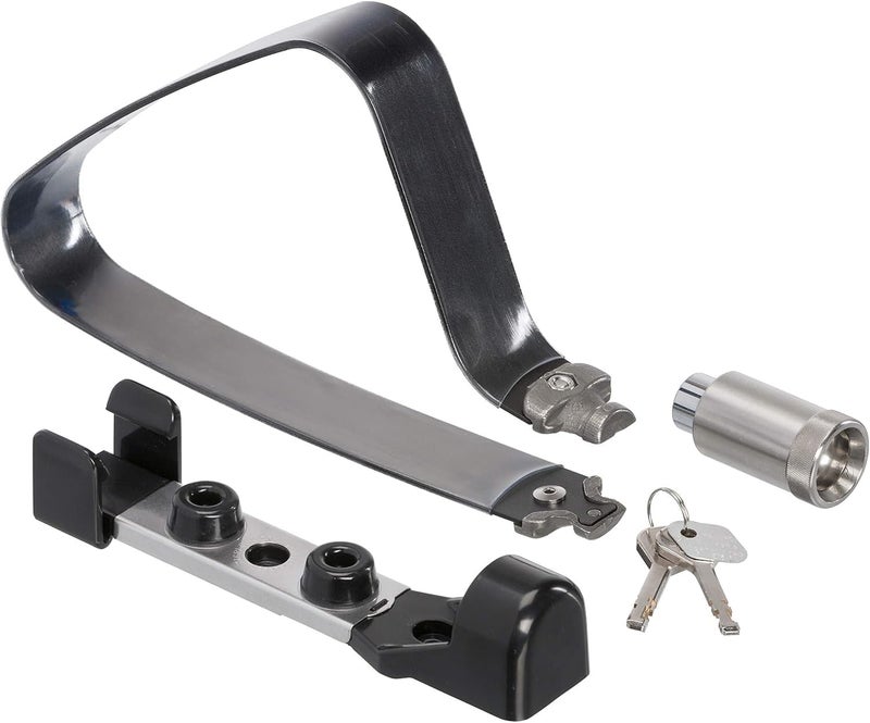 TiGr Mini High Security Bike Lock with Frame Mount – 7 x 4" Flexible High-Carbon Steel Shackle – Lightweight Anti-Theft Lock for All Bicycles – Bolt Cutter, Crowbar, & Hacksaw Resistant - Image 1