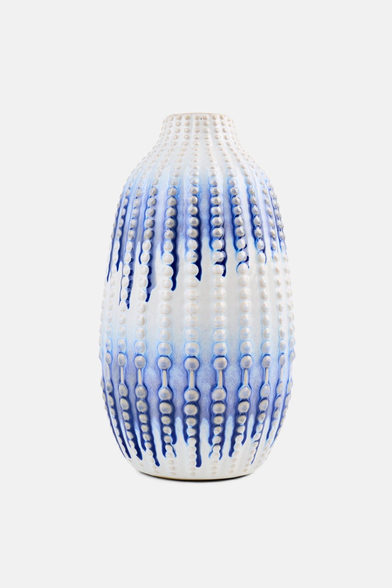 Enchante Accessories Decorative Accent Ceramic Vase , White  - Image 1