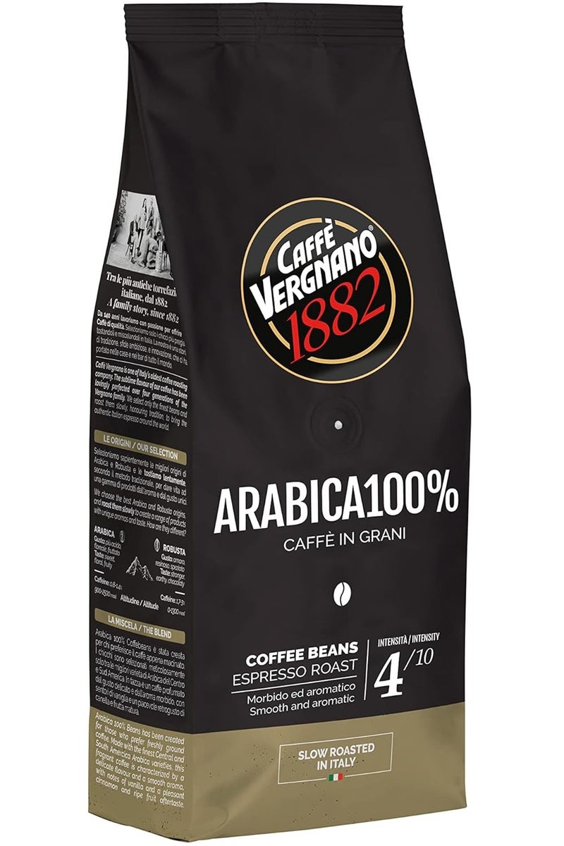 CAFFE' VERGNANO 1882 Whole coffee beans, 100% Arabica, from Caffé Vergnano 1882 - Pack containing 250g of whole coffee beans. - Image 1