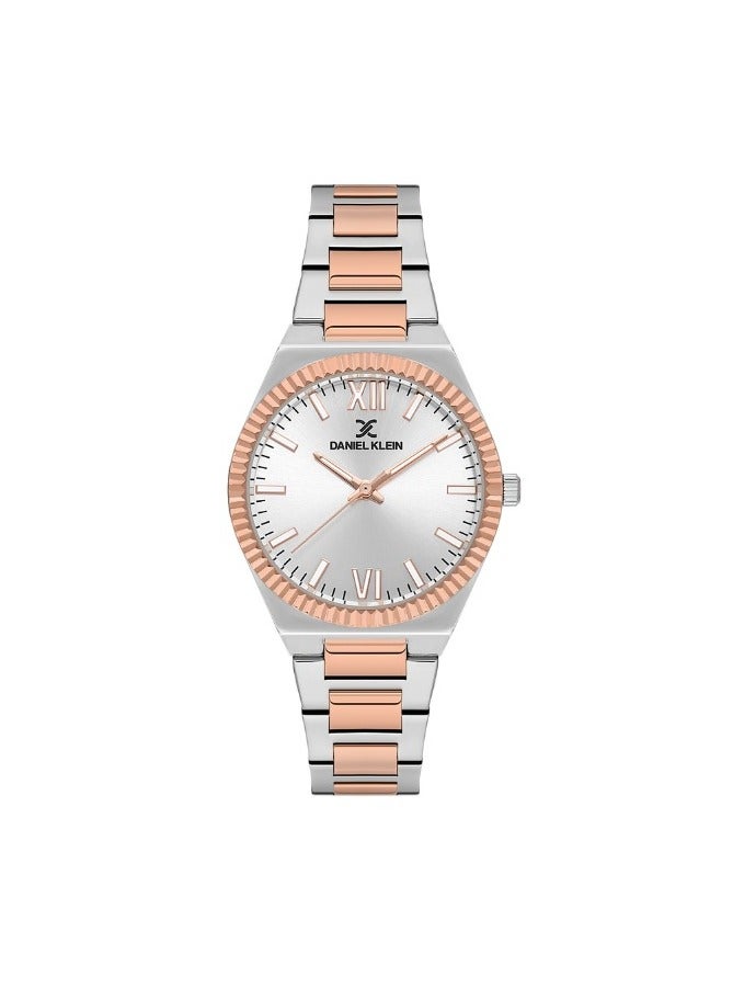 دانيل كلاين ساعة دانيال كلاين بريميوم للنساء بسوار من الستانلس ستيل - DK.1.13712-6 - Image 1