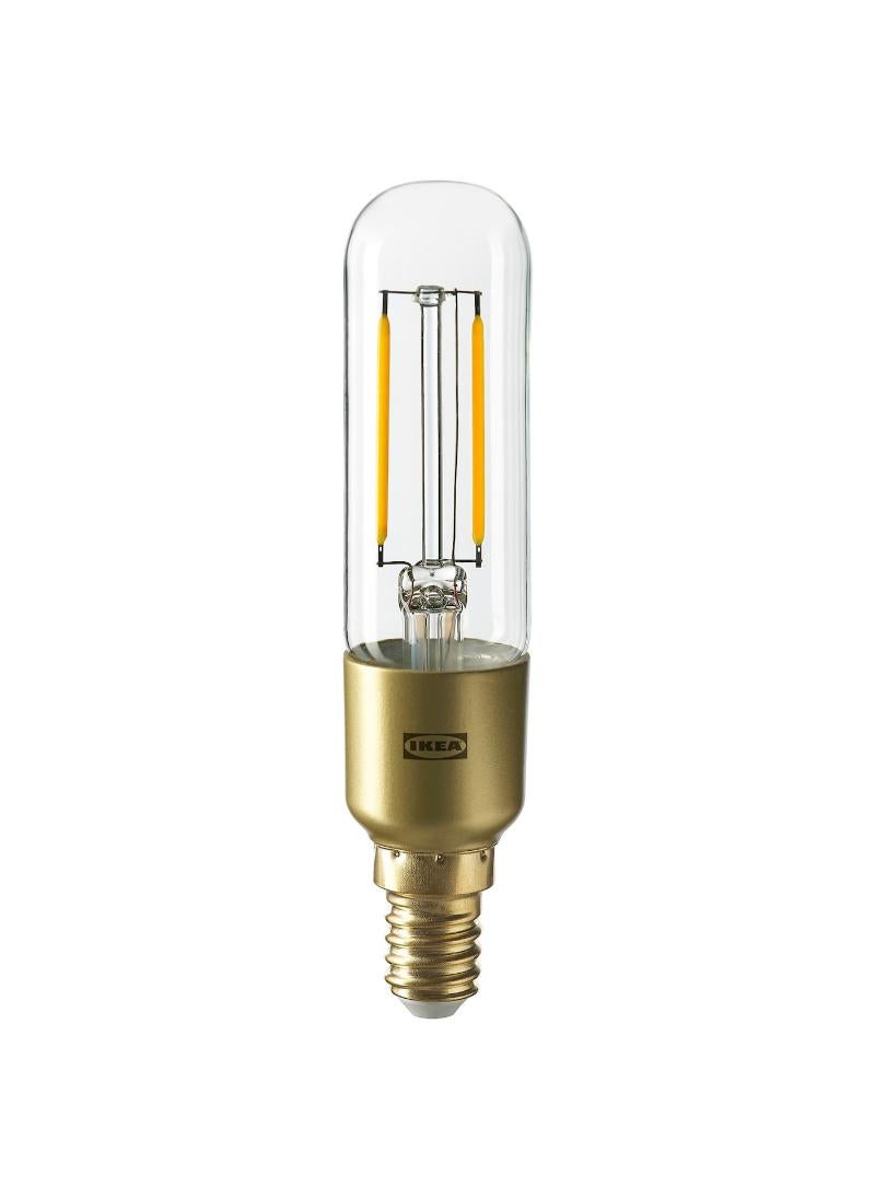 Led Bulb E14 200 Lumen Dimmable Tube Shaped Clear Glass