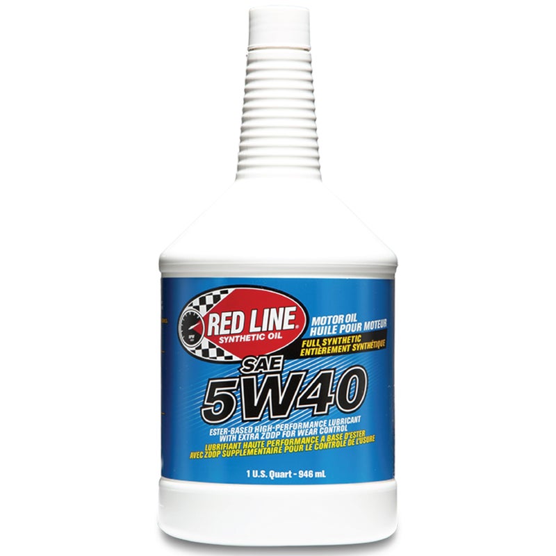 Red Line 15404 SAE 5W40 Fully Synthetic Motor Oil 1 Quart - Image 2