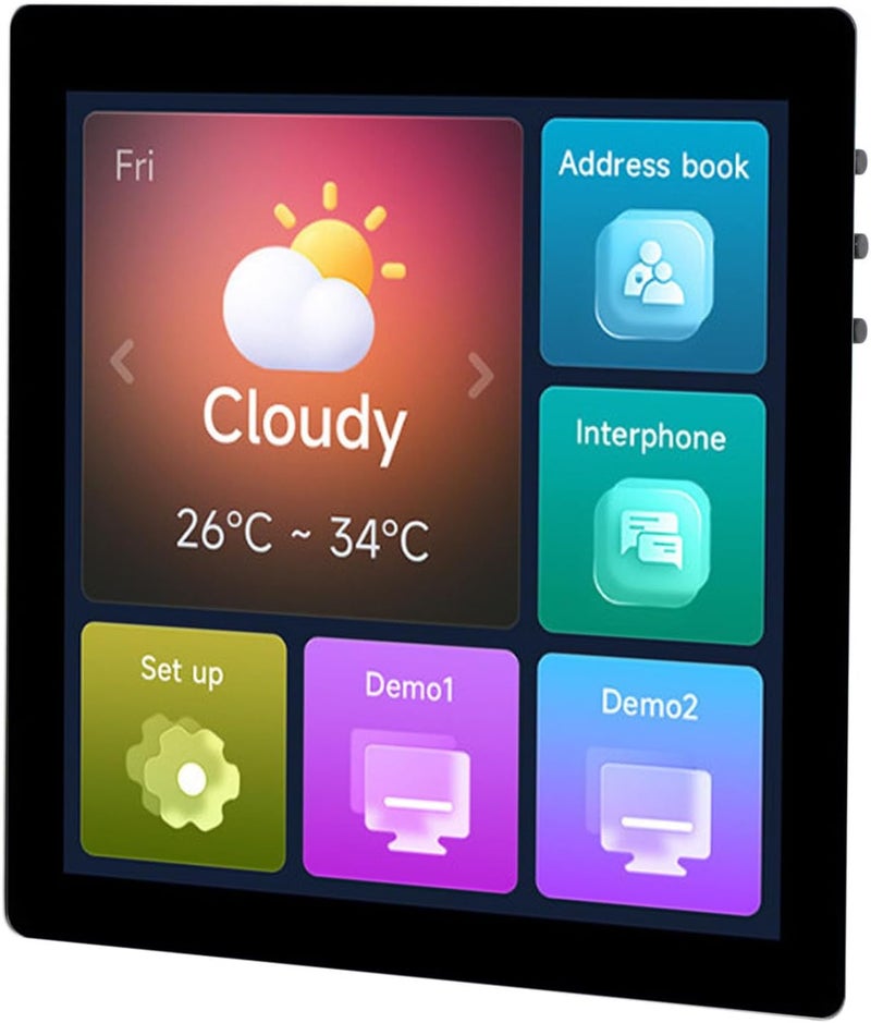 Asixxsix Capacitive Touch Display Development Board, 32-bit LX7 DualCore 240MHz Capacitive Touch LCD Development Board, Screen with 4-inch 480x480 5-Point Display - Image 4