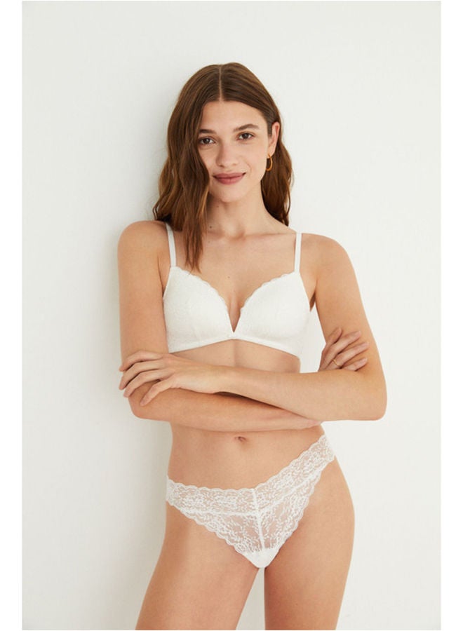 women'secret Classic lace panty - Image 1