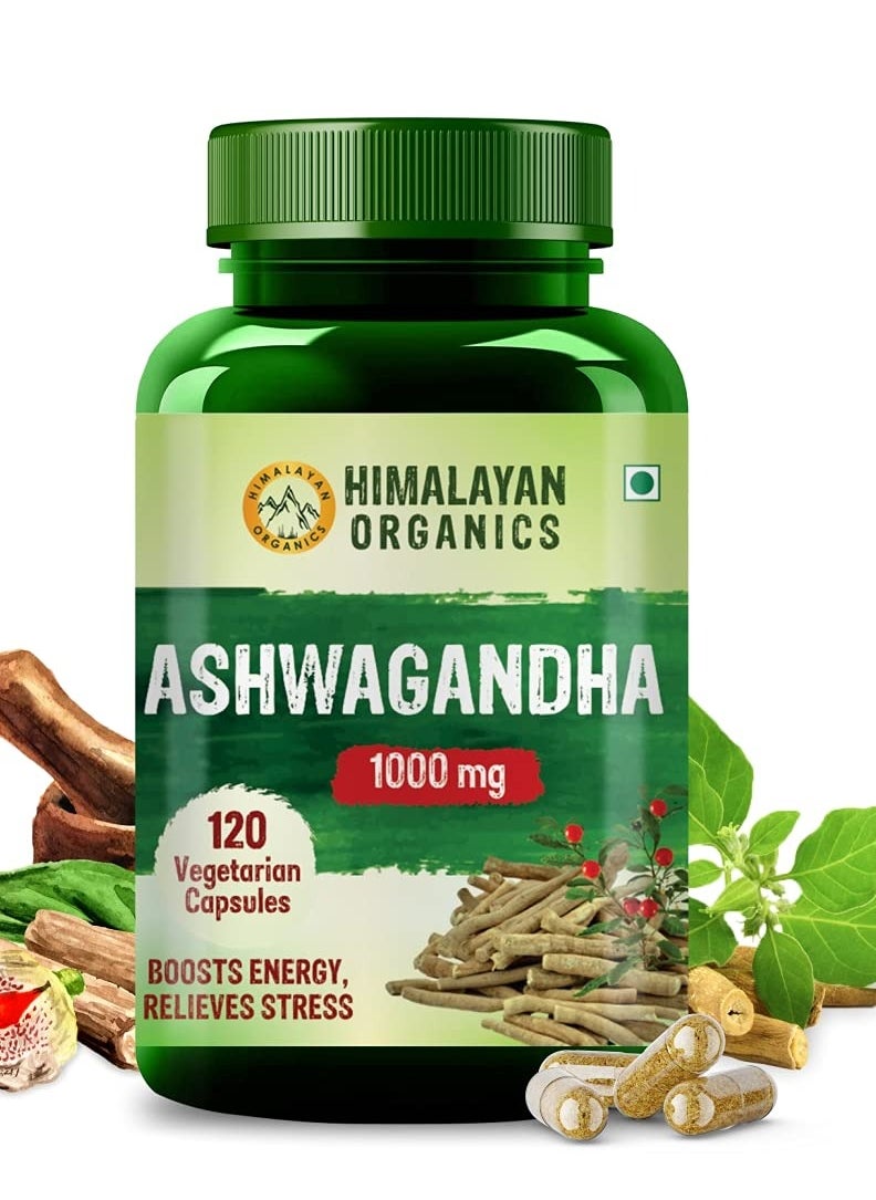 Himalayan organics - Himalayan Organics Ashwagandha 1000Mg - Image 1