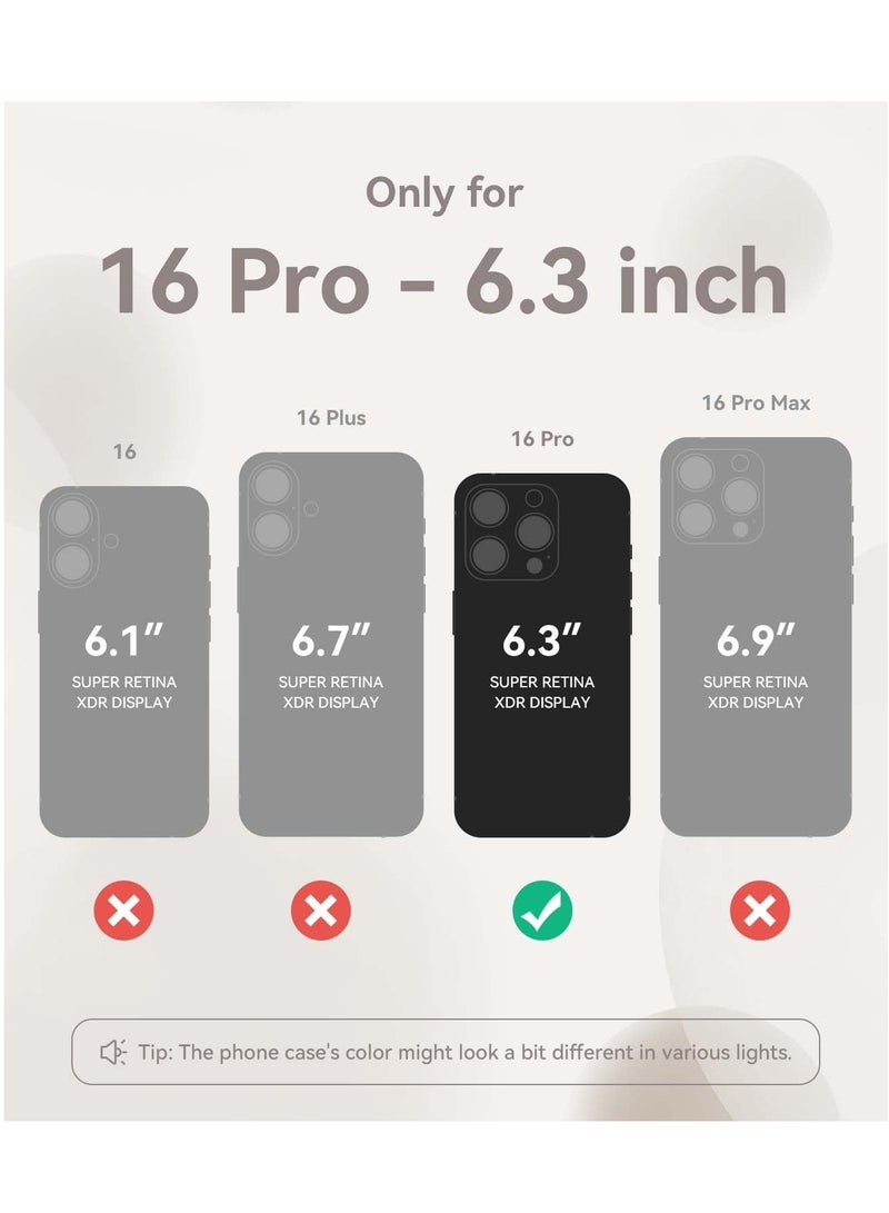 ELTRAZONE Compatible with iPhone 16 Pro Case, Silicone Upgraded [Camera Protection] Phone Case [Compatible with MagSafe], Anti-Scratch Microfiber Lining with 2 Screen Protectors – Titanium - Image 2