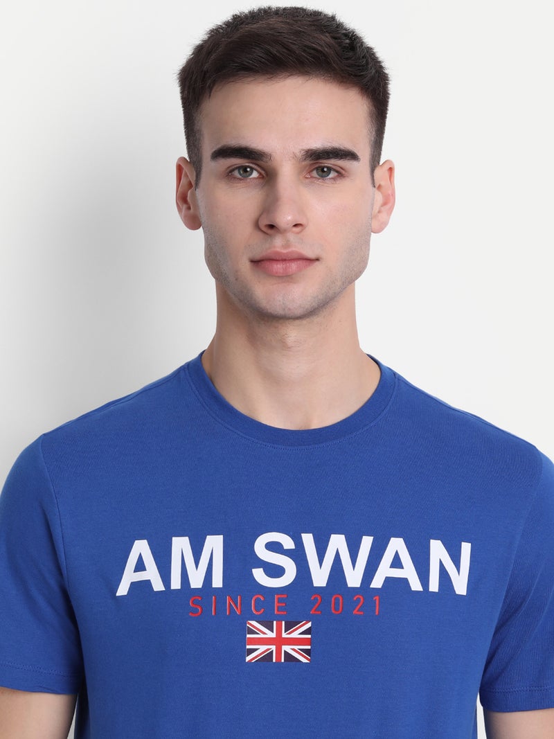 amswan PREMIUM COTTON PRINTED HALF SLEEVE CREW NECK T-SHIRTS - Image 4