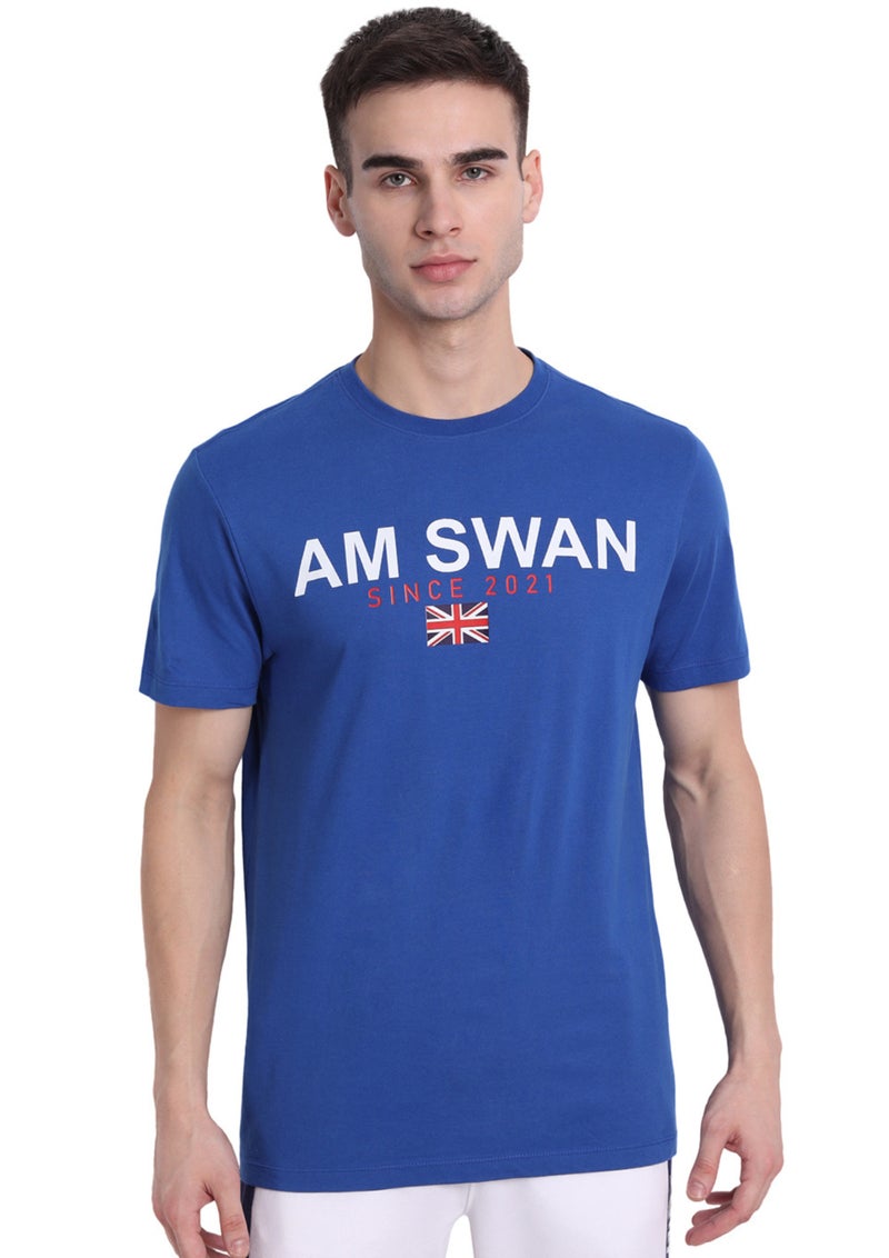 amswan PREMIUM COTTON PRINTED HALF SLEEVE CREW NECK T-SHIRTS - Image 3