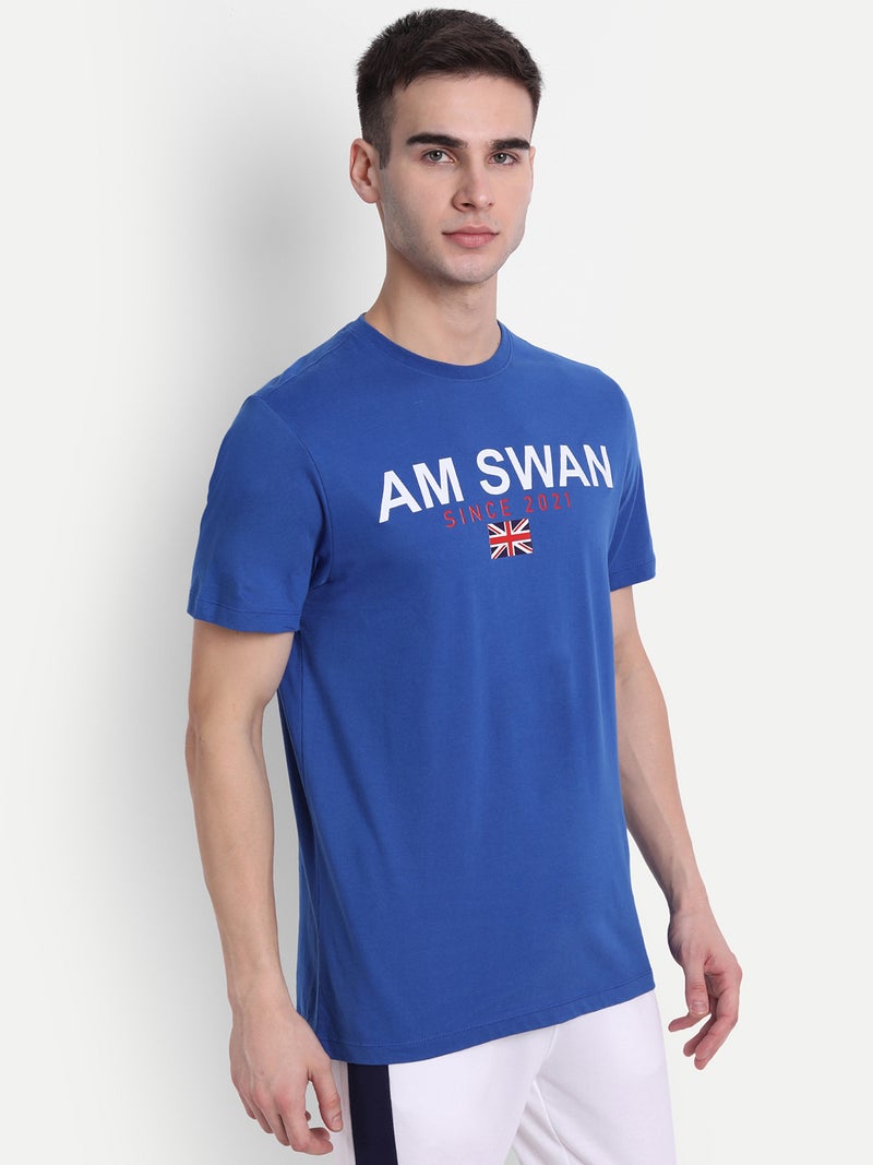 amswan PREMIUM COTTON PRINTED HALF SLEEVE CREW NECK T-SHIRTS - Image 2