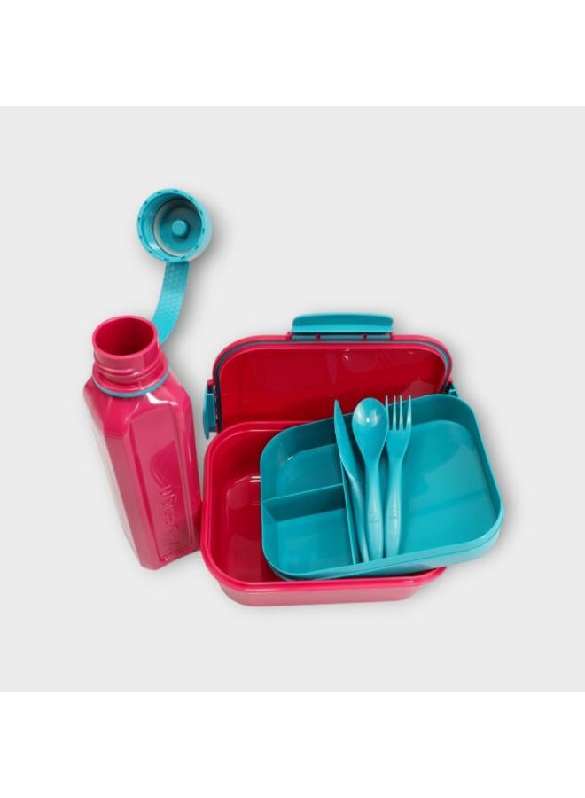 m-design Teal/Fuchsia Lunch Set 2.1 L