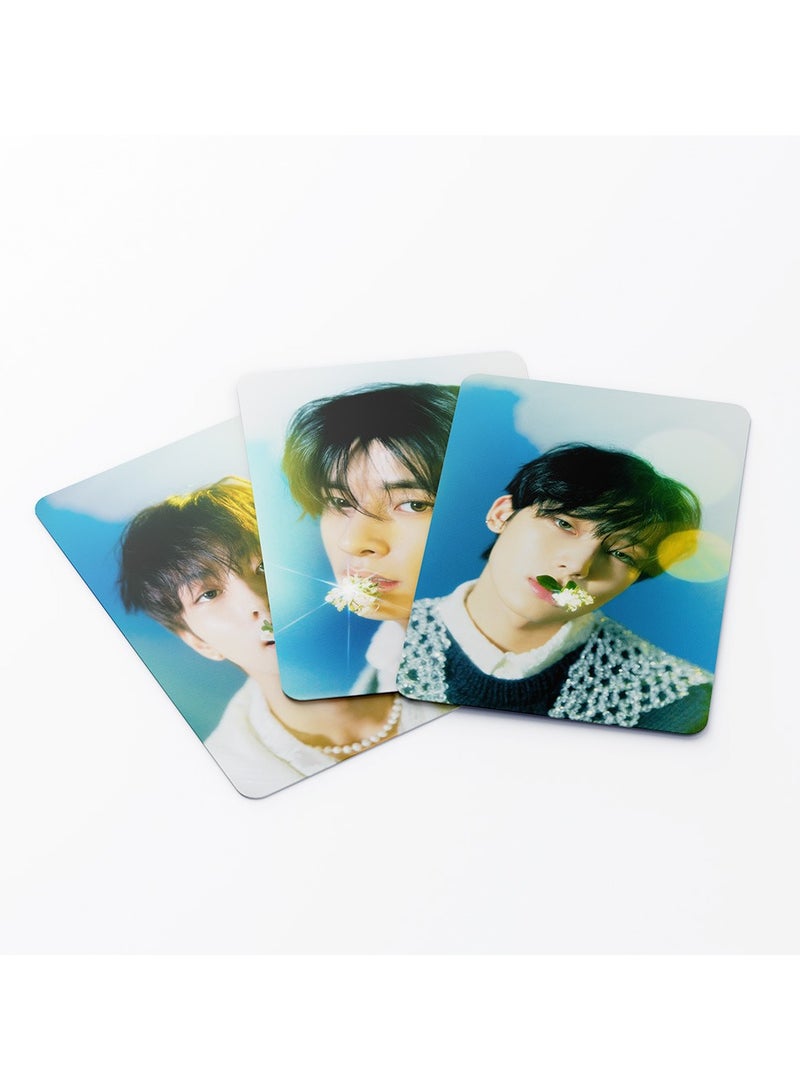 NIBEMINENT 55 Pcs Kpop Enhypen ORANGE Lomo Cards Card For Fans Collection Gifts - Image 4