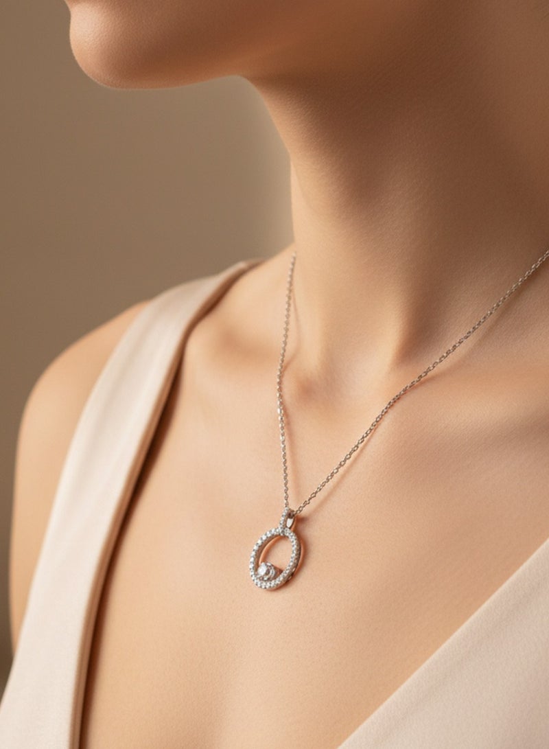 Liu Jo Flint Silver Necklace - Image 2