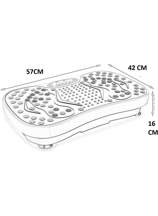 Max Strength - Max Strength - Vibration Plate with Belt Heavey Duty Motion Vibration Platform - Image 1