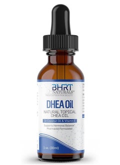 BHRT NATURALS DHEA Supplement Natural Topical Oil - High Concentration DHEA for Women and Men - Premium Formula Hormone Balance for Women - Supports Hormonal Balance, 1 Fl Oz (Pack of 1)  - Image 2