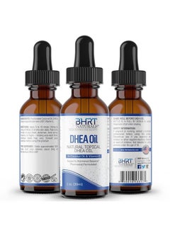 BHRT NATURALS DHEA Supplement Natural Topical Oil - High Concentration DHEA for Women and Men - Premium Formula Hormone Balance for Women - Supports Hormonal Balance, 1 Fl Oz (Pack of 1)  - Image 1