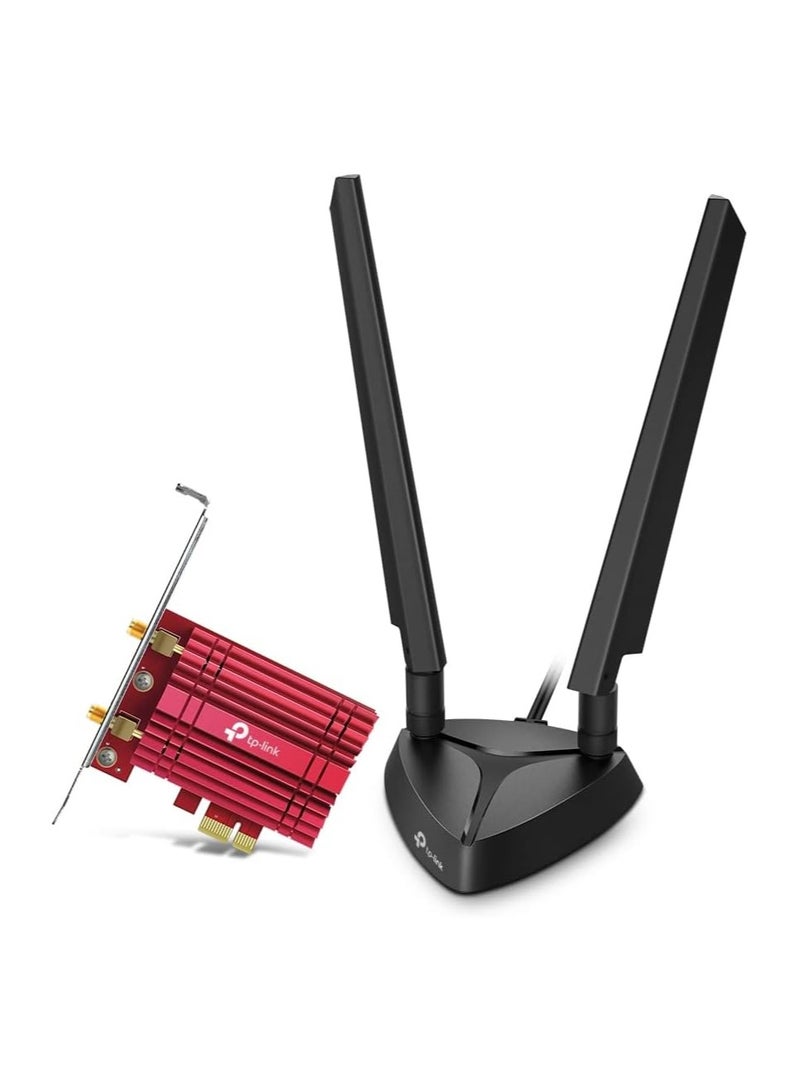 Archer TXE75E Wi-Fi 6E AXE5400 WLAN PCIe Network Card with Bluetooth 5.2 - Image 1