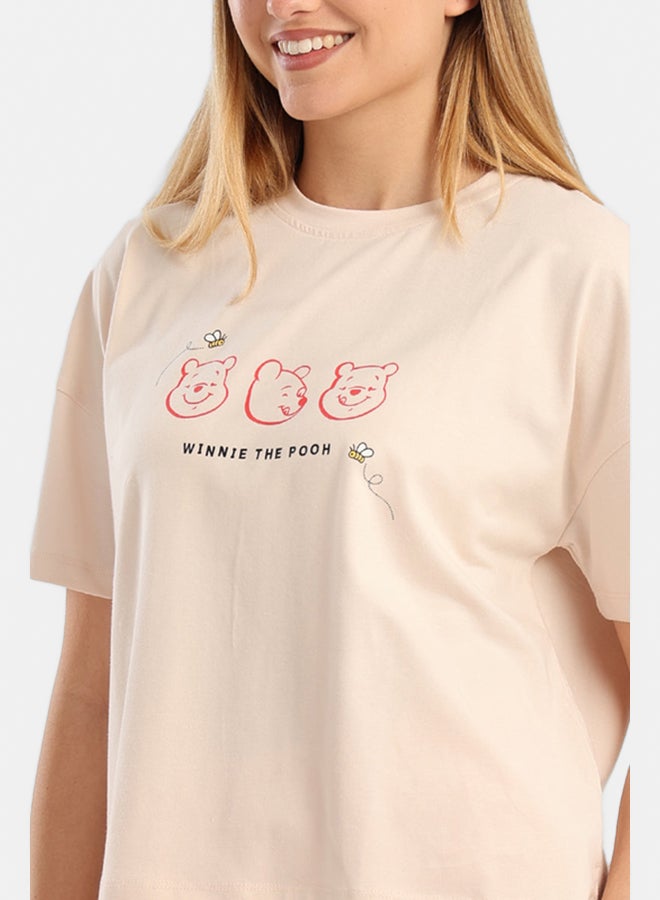 Carina Pyjama Set with Pooh Print - Image 4