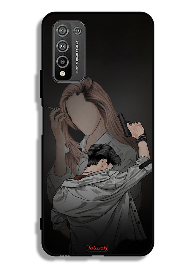 Tolwak Honor 10X Lite Protective Case Cover Gang Of Couple - Image 2