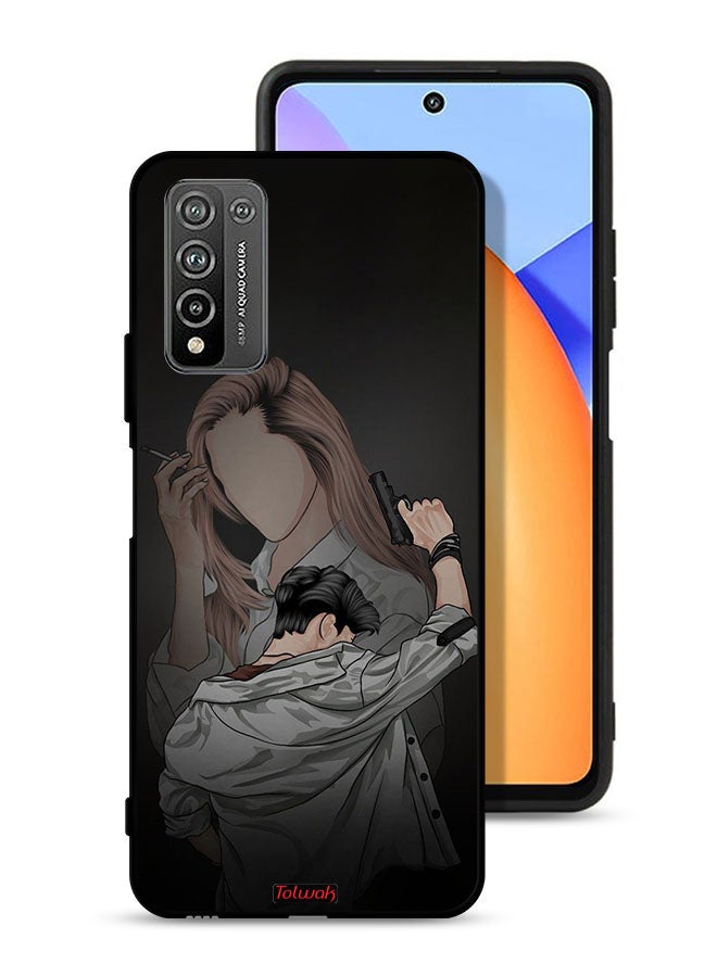 Tolwak Honor 10X Lite Protective Case Cover Gang Of Couple - Image 1