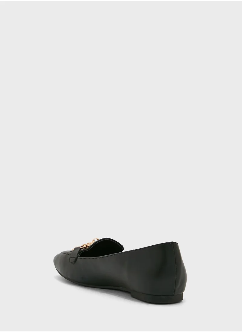 ELLA Link Detail Horsebit Loafer