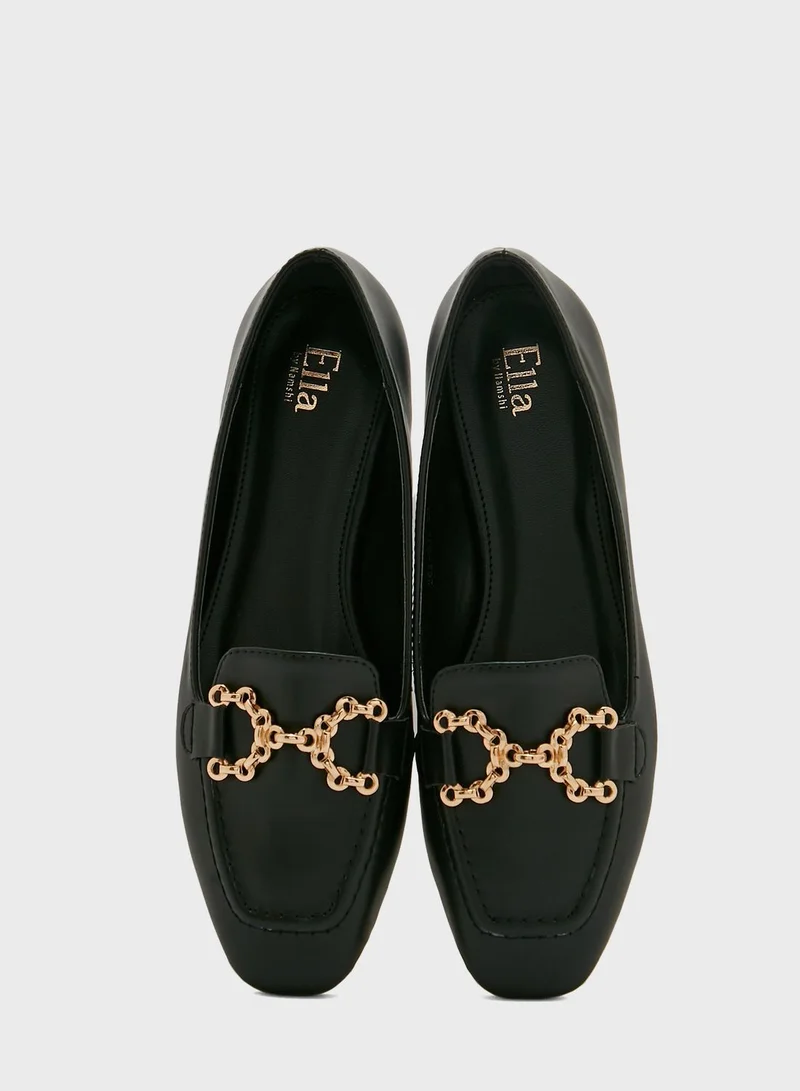 ELLA Link Detail Horsebit Loafer