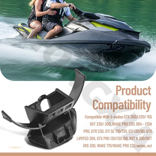 ZHONGXIA 264000133 Glove Boxes Lock Latchs Compatible with S-eadoo GTI 90 130 170/ GTX 155/ RXT 230 300/ Wake PRO 230 Watercrafts Storage - Image 4
