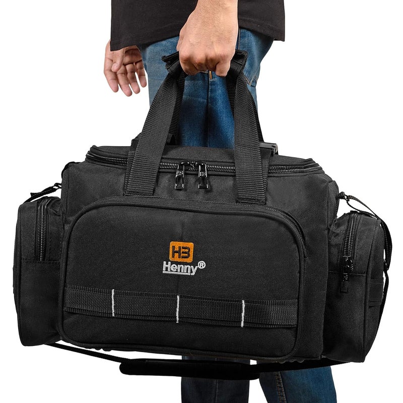 HENNY BAGS HENNY BAGS Tool Bag Premium Heavy Duty Urban CORD Professional Electrician Technician Industrial Multipurpose Storage Tool Bag 18 inch with Adjustable Strap750 days warranty  - Image 4
