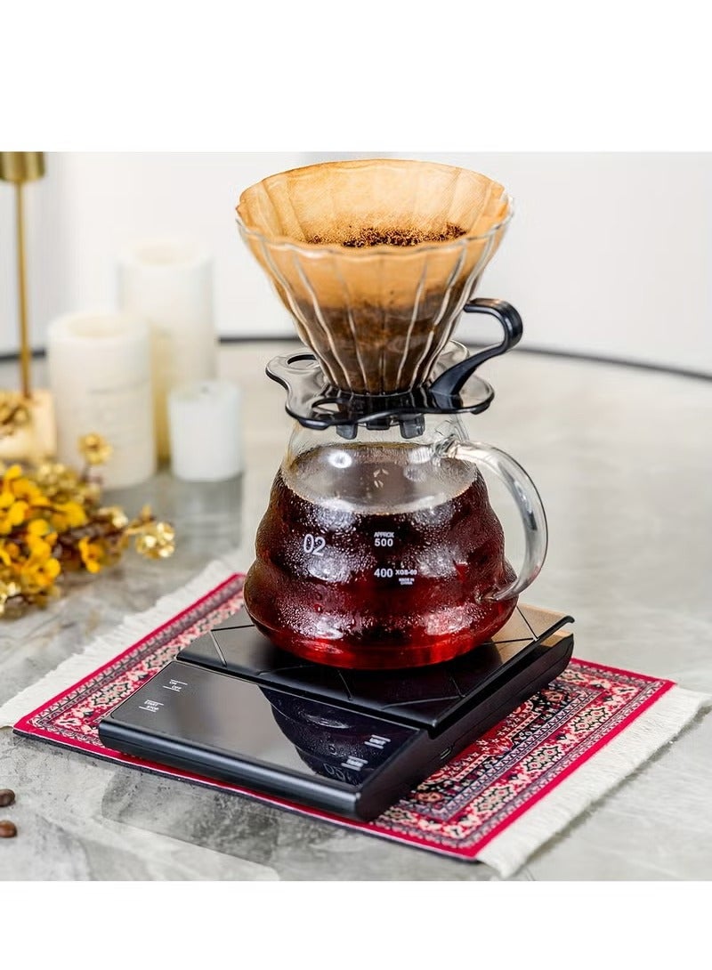 YIXUAN Coffee Mat Coffee Cup Mat Coffee Mug MatTable Mat Mouse Pad Rubber Rectangle 27x18x0.5 cm  - Image 2