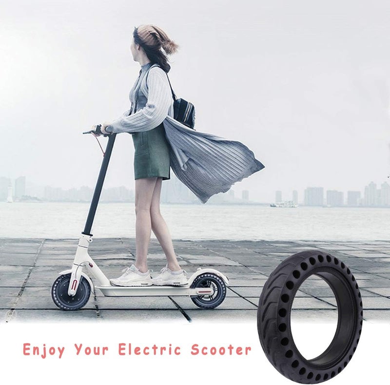Z-FIRST Solid Tires 8.5 Inches Electric Scooter Wheels Replacement Tire 8-1/2'' Front or Rear Honeycomb Tires for Xiaomi Mijia M365, Gotrax GXL V2 and More (1) - Image 4