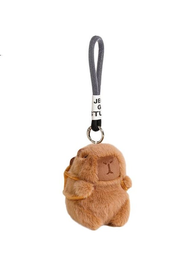 Capybara ميدالية مفاتيح محشوة من بوليستر - Image 2