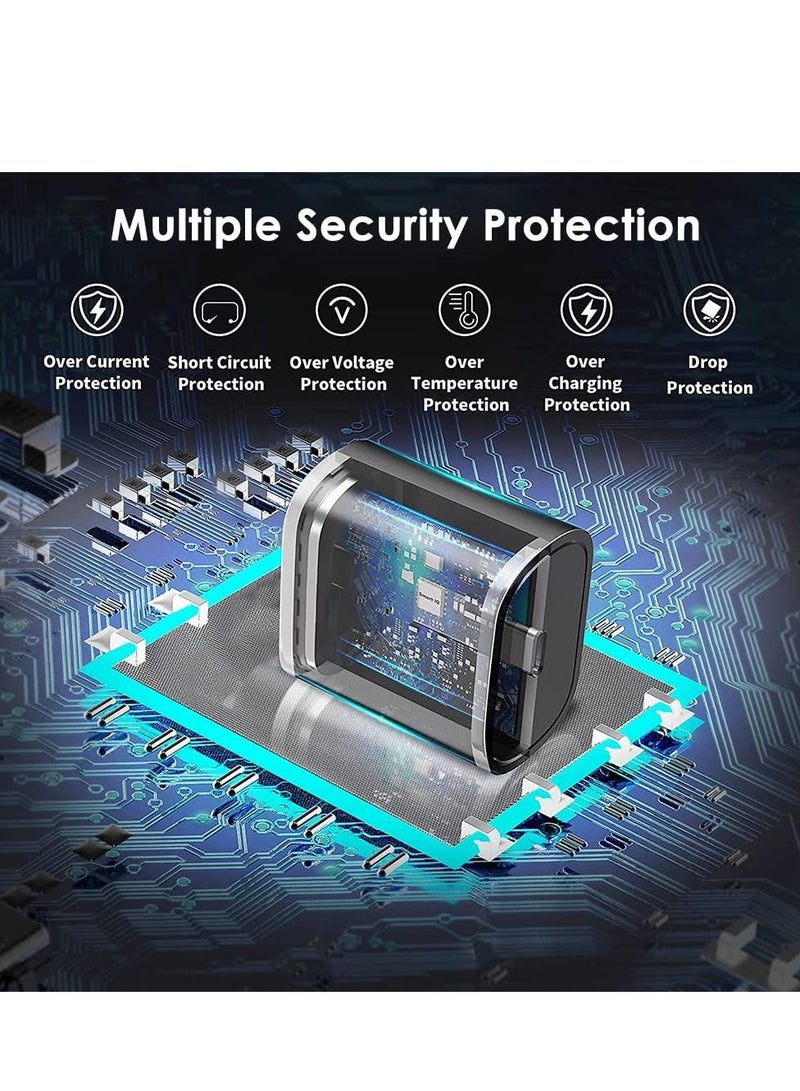 SYOSI USB C Fast Charger, 25W Fast Charger Plug for Samsung, USB C Charger Plug Compatible with Samsung Galaxy S23/S23+/S23 Ultra/S22/S22+/S22 Ultra/S21/S20/Note 20/Z Flip4/Z Fold4 (Cable Not Included) - Image 2