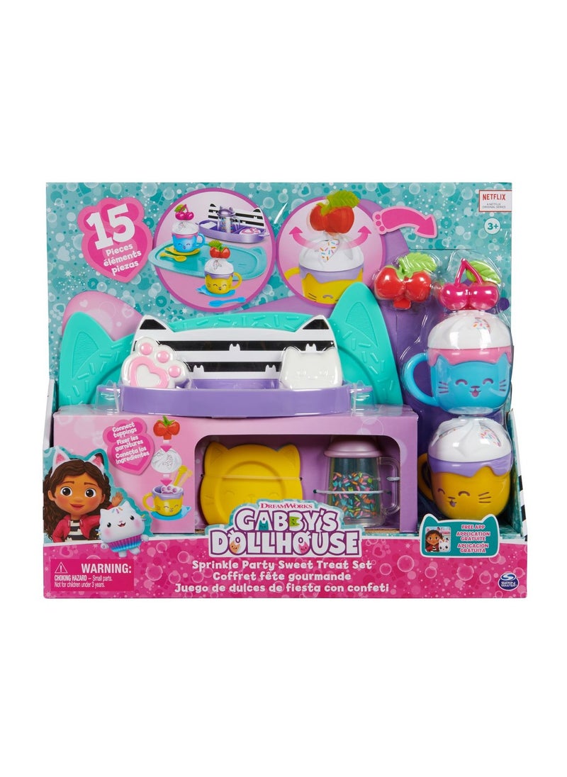 SPIN MASTER GABBYS DOLL HOUSE - SPRINKLE PARTY TREAT SET  - Image 2